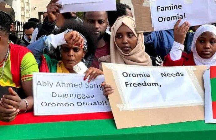 Hawaasni Oromoo UK Hiriira Balaaleffannaa Sirna Bilxiginnaa Irratti Deemsise