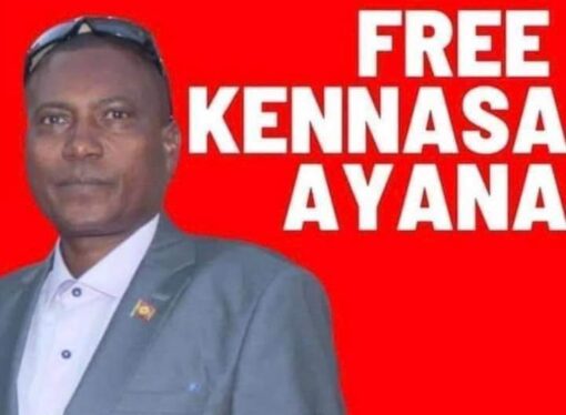 <strong>Dhibee Dugdaan qabamee kan dhukkubsataa jiru J/Kennasaa Ayyaanaa Diiskiin Dugdaa miidhamuun barame.</strong>